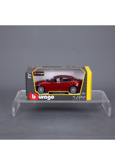 Bburago 1:24 Plus Alfa Romeo Giulia (2016) Metallic Red