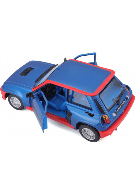 Bburago 1:24 Plus Renault 5 Turbo modré