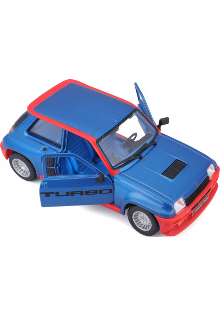Bburago 1:24 Plus Renault 5 Turbo modré