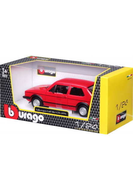 Bburago 1:24 Plus Volkswagen Golf MK1 GTI Red