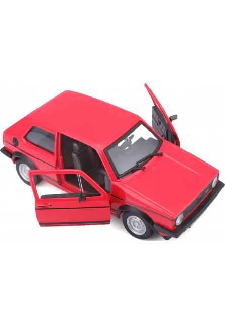 Bburago 1:24 Plus Volkswagen Golf MK1 GTI Red