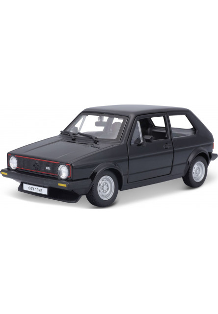 Bburago 1:24 Plus Volkswagen Golf MK1 GTI Black