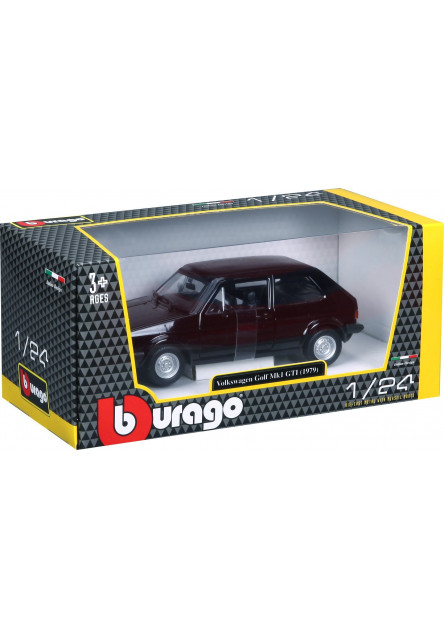 Bburago 1:24 Plus Volkswagen Golf MK1 GTI Black
