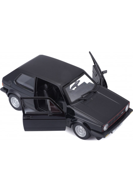 Bburago 1:24 Plus Volkswagen Golf MK1 GTI Black