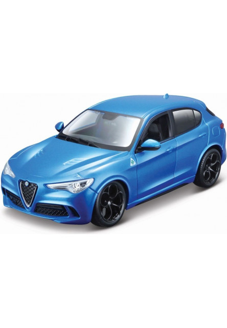 Bburago 1:24 Plus Alfa Romeo Stelvio Blue