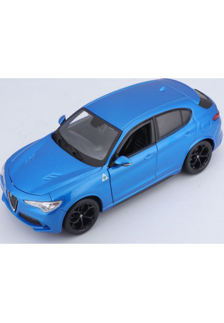Bburago 1:24 Plus Alfa Romeo Stelvio Blue