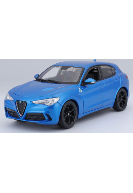 Bburago 1:24 Plus Alfa Romeo Stelvio Blue