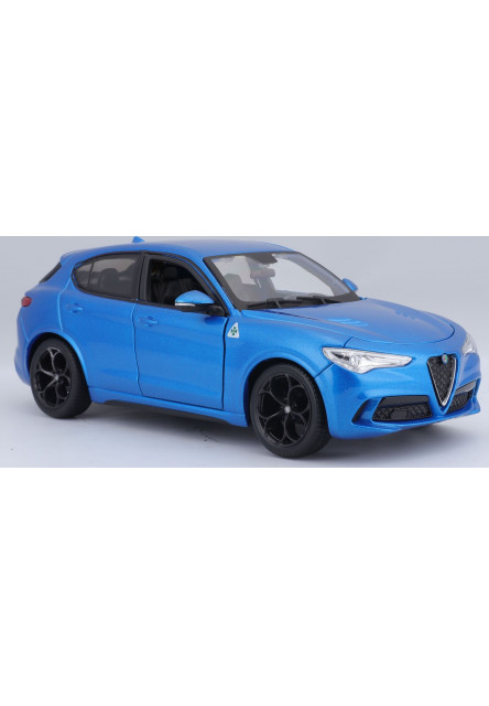 Bburago 1:24 Plus Alfa Romeo Stelvio Blue