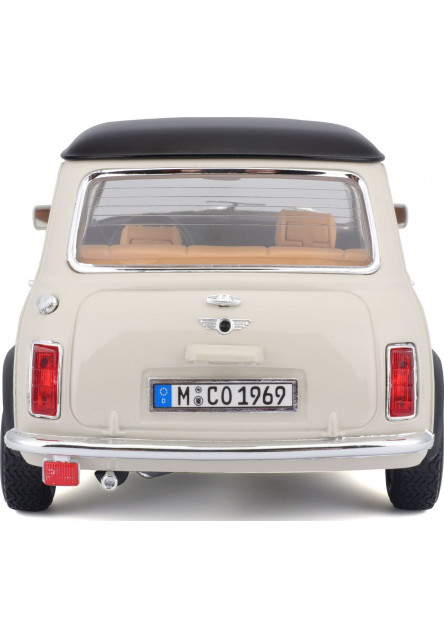 Bburago 1:18 Mini Cooper (1969) Beige