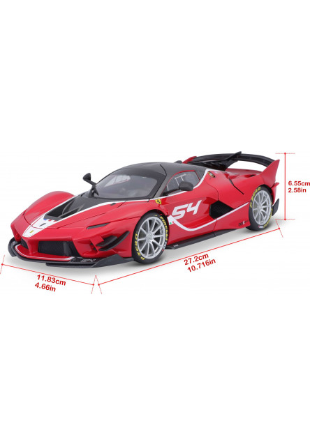 Bburago 1:18 Ferrari Signature series FXX-K EVO No.54 (red)