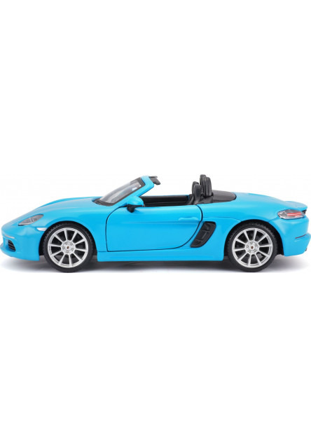Bburago 1:24 Plus Porsche 718 Boxster Blue