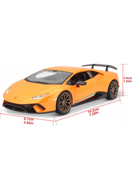 Bburago 1:24 Plus Lamborghini Huracan Performance Orange
