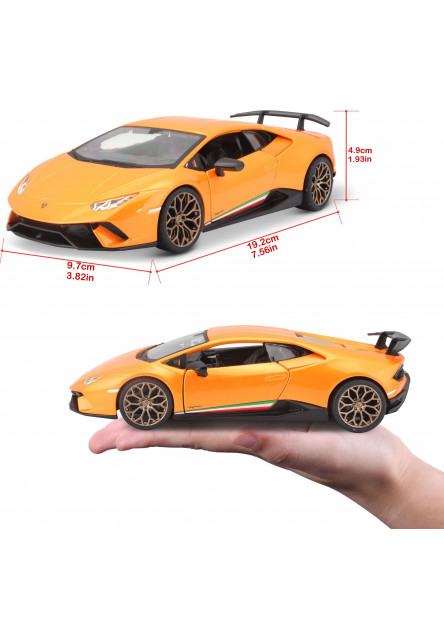 Bburago 1:24 Plus Lamborghini Huracan Performance Orange