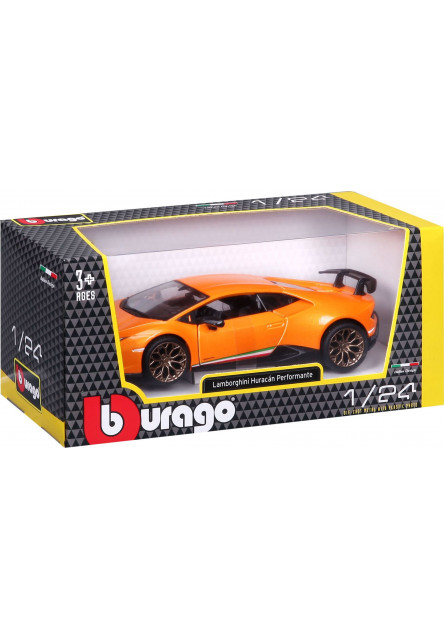 Bburago 1:24 Plus Lamborghini Huracan Performance Orange