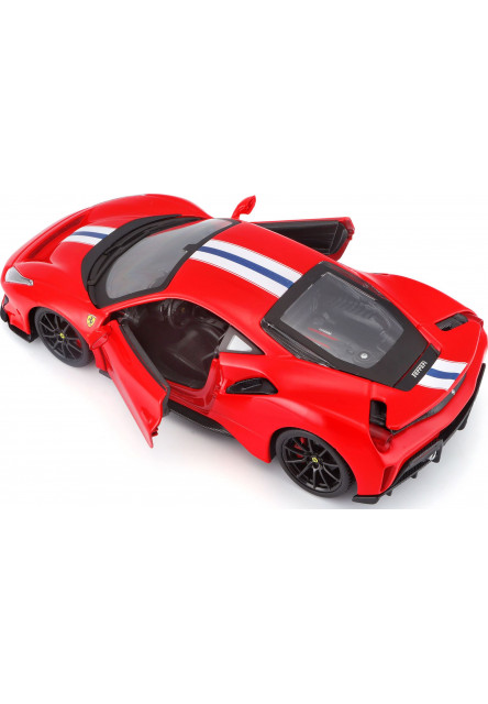 Bburago 1:24 Ferrari  TOP 488 Pista (red)