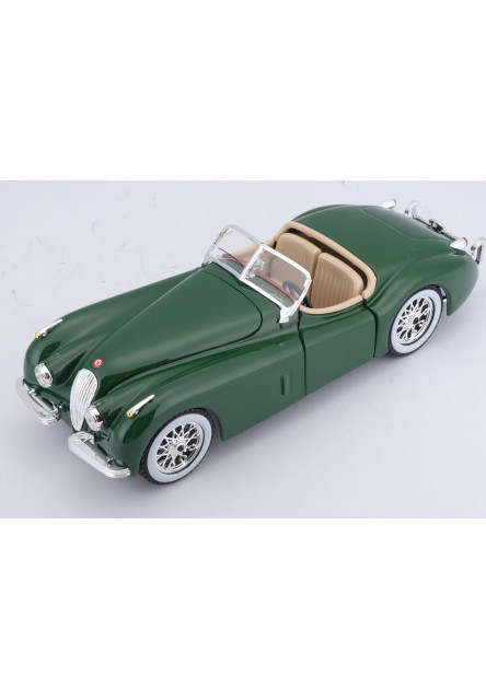 Bburago 1:24 Jaguar XK 120 Roadster (1951) Green