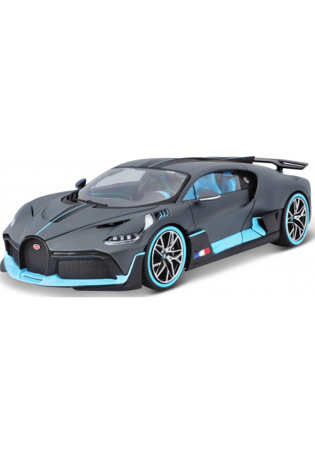 Bburago 1:18 TOP Bugatti Divo Grey