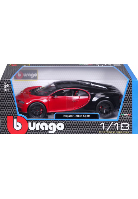 Bburago 1:18 Plus Bugatti Chiron Sport PLUS red