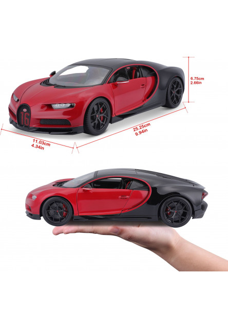 Bburago 1:18 Plus Bugatti Chiron Sport PLUS red