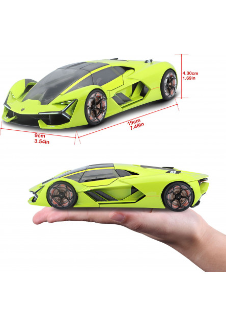 Bburago 1:24 Plus Lamborghini Terzo Millenio Green