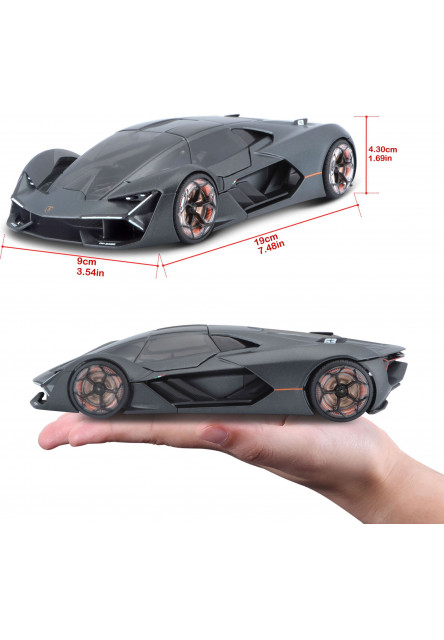 Bburago 1:24 Plus Lamborghini Terzo Millenio Grey