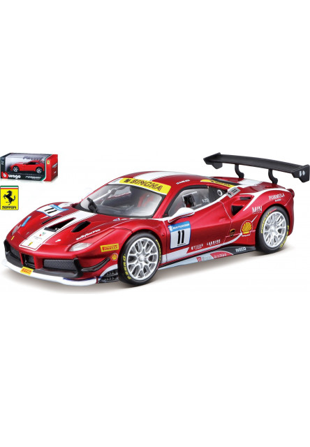 Bburago 1:24 Ferrari Racing 488 Challenge 2017