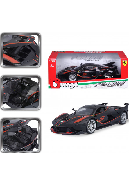 Bburago 1:18 Ferrari TOP FXX K Black