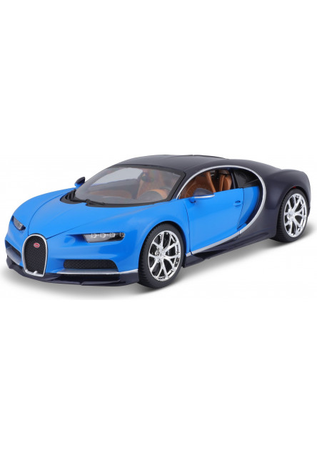 Bburago 1:18 Plus Bugatti Chiron blue/deep blue