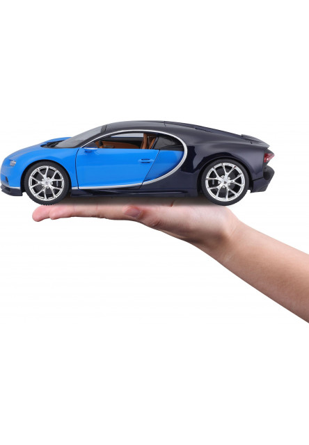 Bburago 1:18 Plus Bugatti Chiron blue/deep blue
