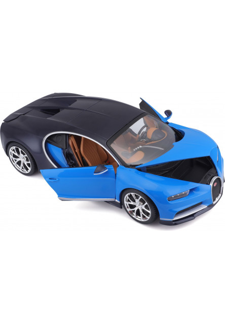 Bburago 1:18 Plus Bugatti Chiron blue/deep blue