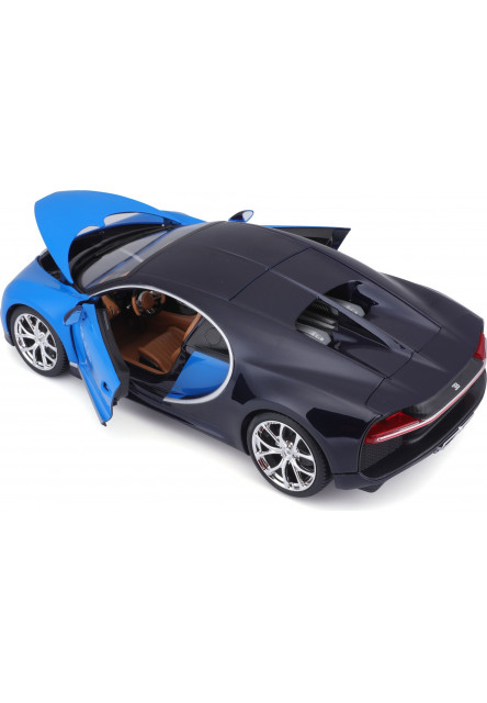 Bburago 1:18 Plus Bugatti Chiron blue/deep blue