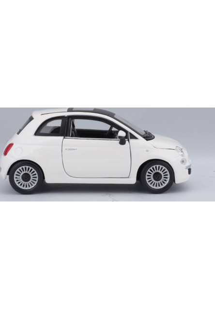Bburago 1:24 Fiat 500 (2007) White