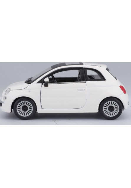 Bburago 1:24 Fiat 500 (2007) White