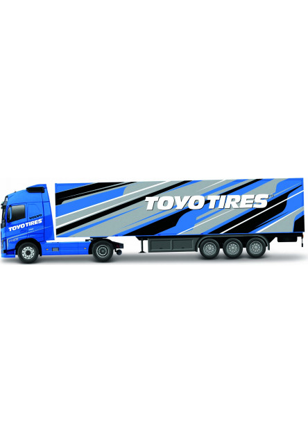 Bburago 1:43 Volvo FH16 Globetrotter 750 XXL / Trailer - Toyo Tires