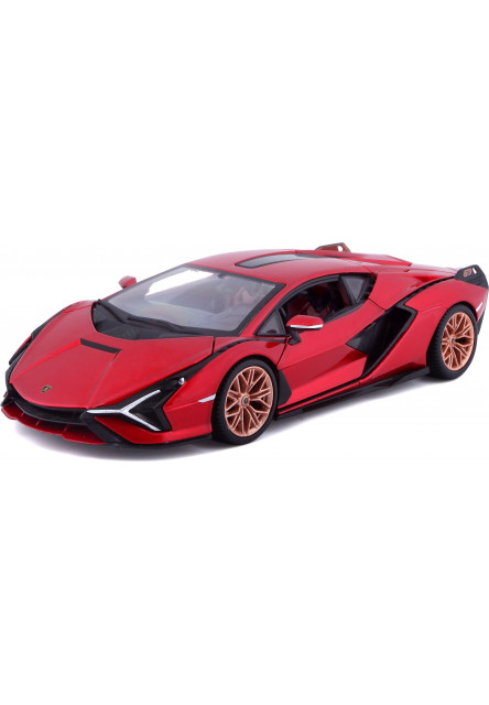 Bburago 1:24 Plus Lamorghini Sian FKP37 - Red