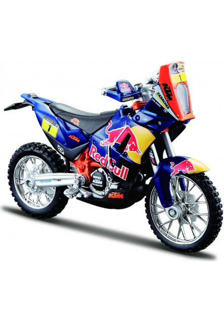 Bburago 1:18 WRB KTM CYCLE - KTM 450 Rally (Dakar Rally)