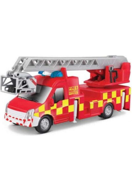 Bburago 1:43 servisné vozidlá Fire Truck with Ladder