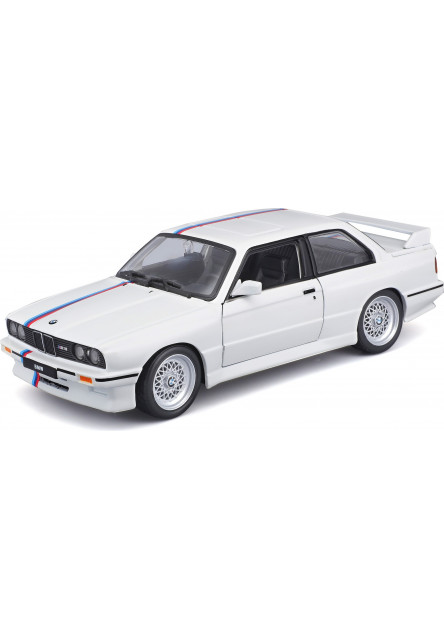 Bburago 1:24 Plus BMW 3 Series M3 1988 White