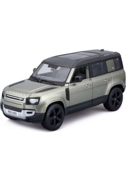 Bburago 1:24 Plus Land Rover Defender 110 Green