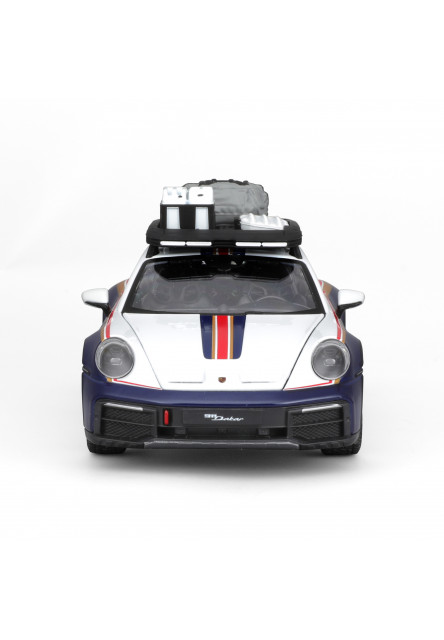 Bburago 1:24 Racing - Porsche 911 Dakar - Blue 953 Roughroads