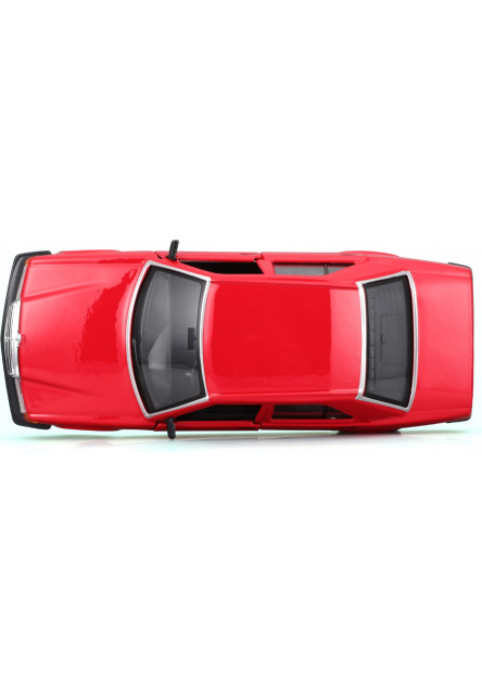 Bburago 1:24 Plus - 1987 Mercedes-Benz 190E - Red