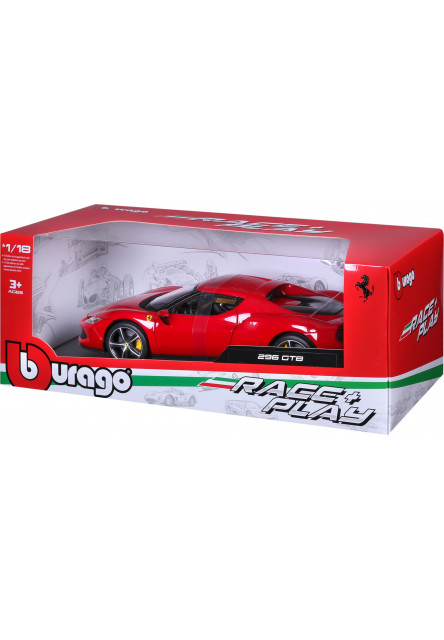 Bburago 1:18 Ferrari 296 GTB - Red
