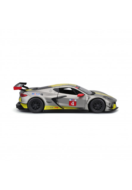 Bburago 1:24 Racing - 2020 Chevrolet Corvette - C8R #4 Yellow