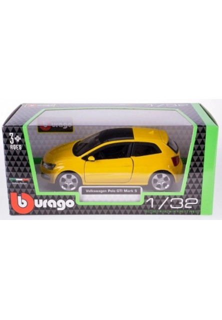 Bburago 1:32 - VW Polo Mark 5 GTI - Yellow