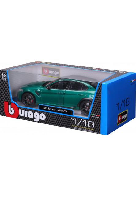 Bburago 1:18 Plus - Alfa Romeo Giulia GTA - Met Green