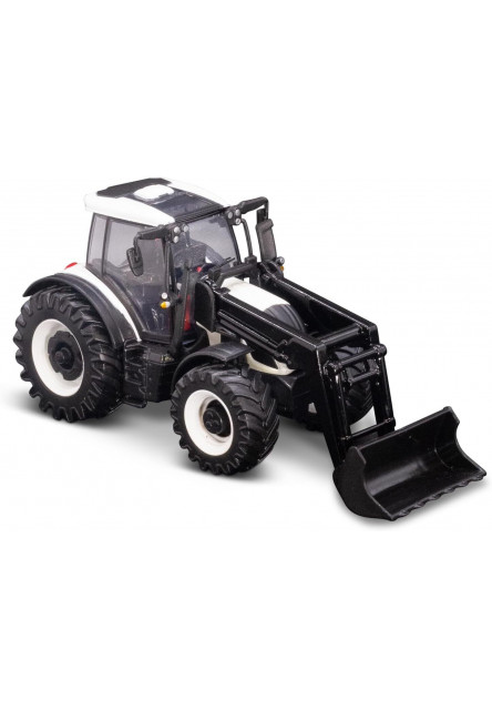 Bburago 10cm Farm Traktor 10cm Valtra N174 s prednou lyžicou