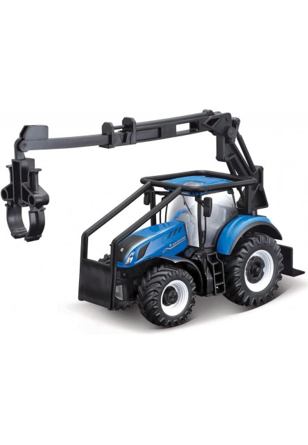 Bburago  Farm Traktor 10cm New Holland T7.315 HD - lesný traktor