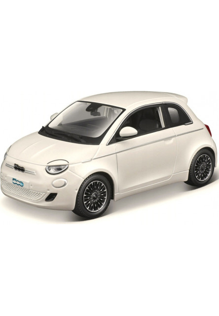 Bburago 1:24 Plus - Fiat 500e (2023) - white