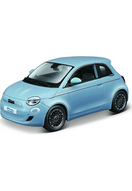 Bburago 1:24 Plus - Fiat 500e (2023) - Blue