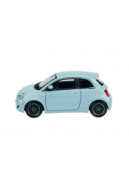 Bburago 1:24 Plus - Fiat 500e (2023) - Blue